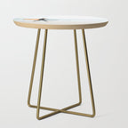 Beach - Surfer - Ocean - Minimal - Sea - Travel photography Side Table Gallery Image 1