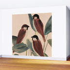  Three Sparrows Wall Mural Gallery Image 2