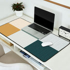 Color Block Line Pattern II Desk Mat Gallery Image 2