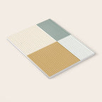Color Block Line Pattern II Notebook Gallery Image 3