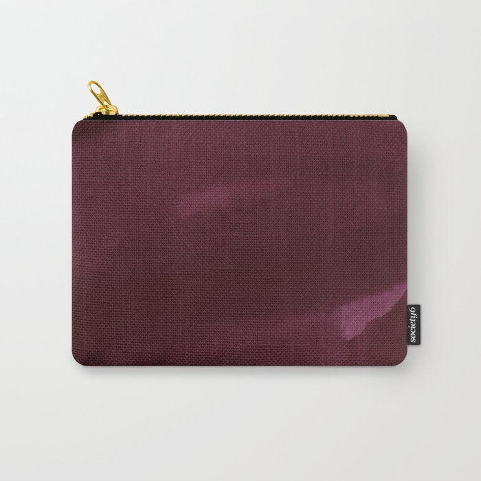 Abstract modern dark burgundy watercolor Carry All Pouch Gallery Image 1