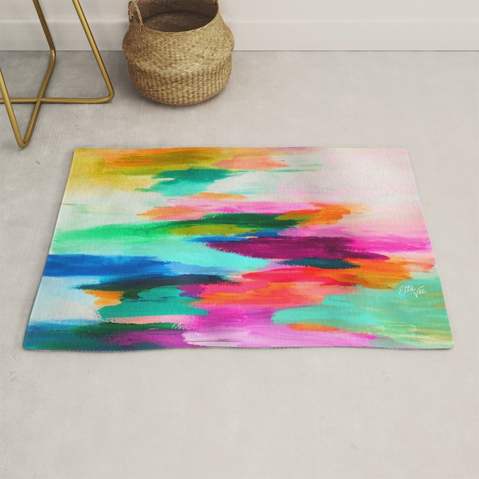 EttaVee Brush Stroke no.67 Rug Gallery Image 1