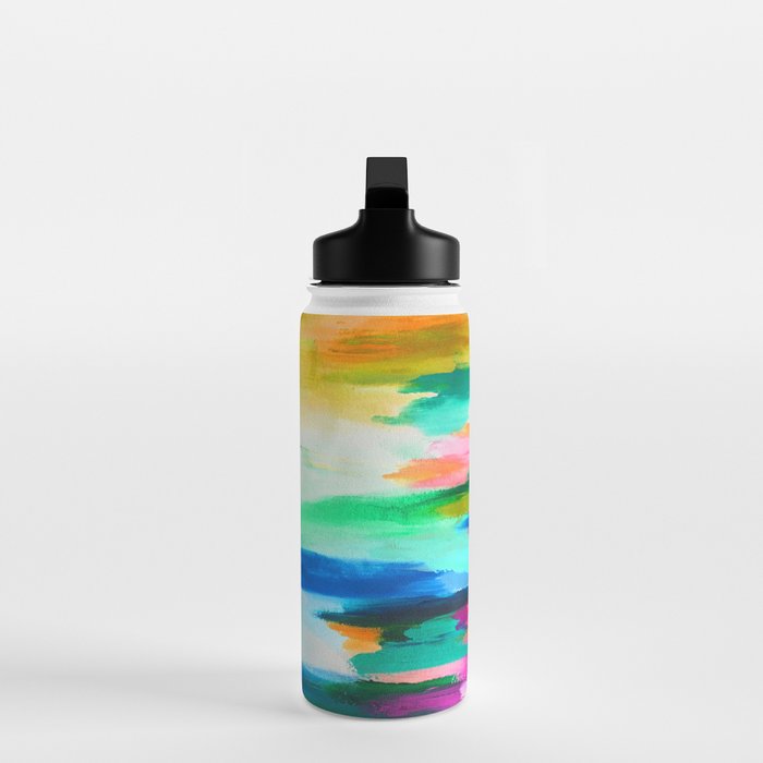 EttaVee Brush Stroke no.67 Water Bottle Gallery Image 3
