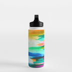 EttaVee Brush Stroke no.67 Water Bottle Gallery Image 3