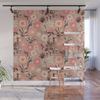 Peach blooming Wall Mural Gallery Image 1