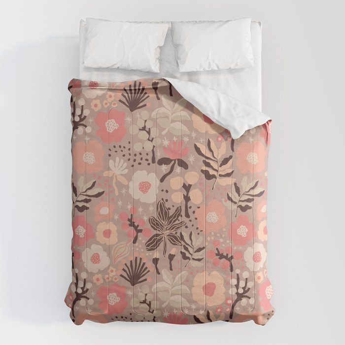 Peach blooming Comforter Gallery Image 6