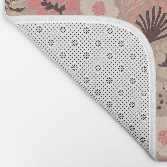 Peach blooming Bath Mat Gallery Image 2