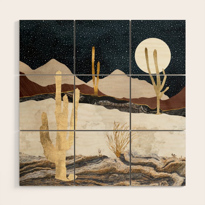 Desert View Wood Wall Art Gallery Image 1