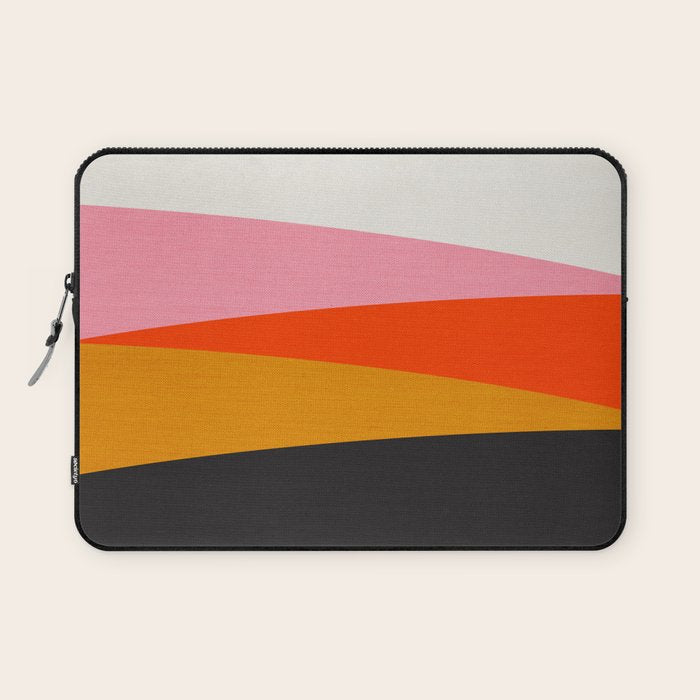 Landscape 01: Mid Century Abstraction Laptop Sleeve Gallery Image 1