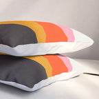 Landscape 01: Mid Century Abstraction Pillow Sham Gallery Image 3