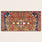 Sarough Farahan Arak West Persian Rug Print Desk Mat Gallery Image 3
