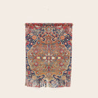 Sarough Farahan Arak West Persian Rug Print Wall Hanging Gallery Image 1