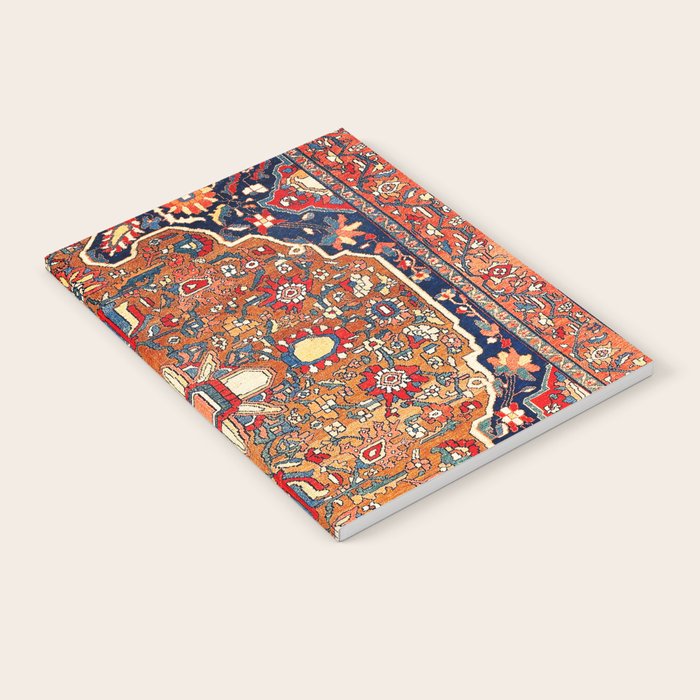 Sarough Farahan Arak West Persian Rug Print Notebook Gallery Image 2