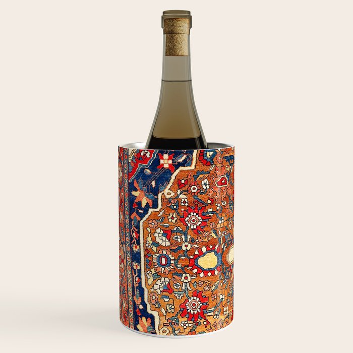 Sarough Farahan Arak West Persian Rug Print Wine Chiller Gallery Image 2