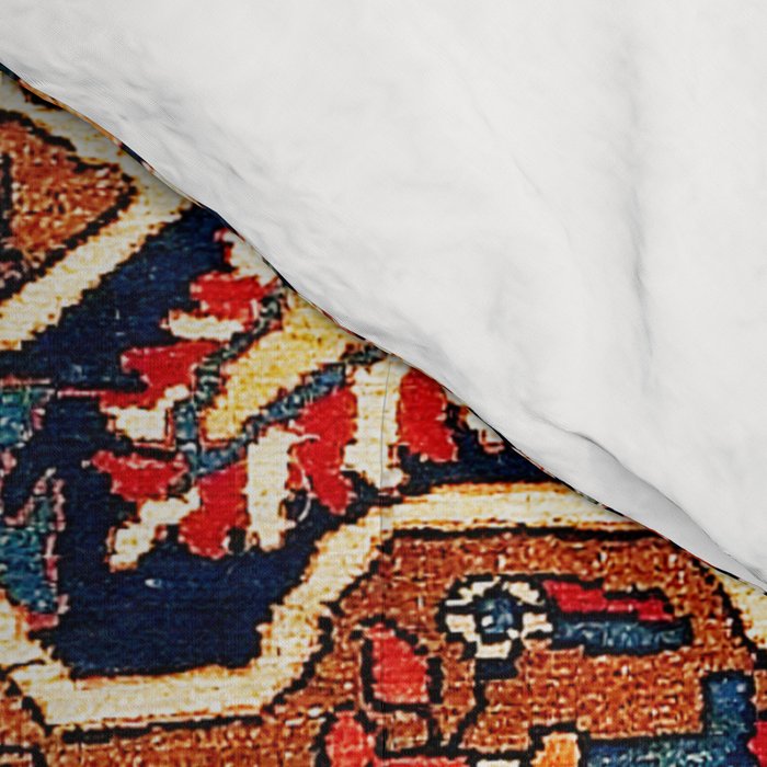 Sarough Farahan Arak West Persian Rug Print Comforter Gallery Image 4
