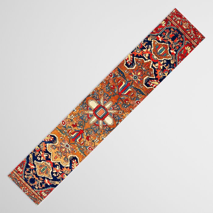Sarough Farahan Arak West Persian Rug Print Table Runner Gallery Image 3