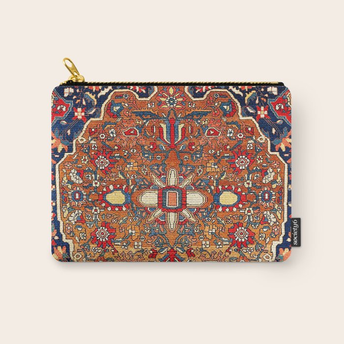 Sarough Farahan Arak West Persian Rug Print Carry All Pouch Gallery Image 1