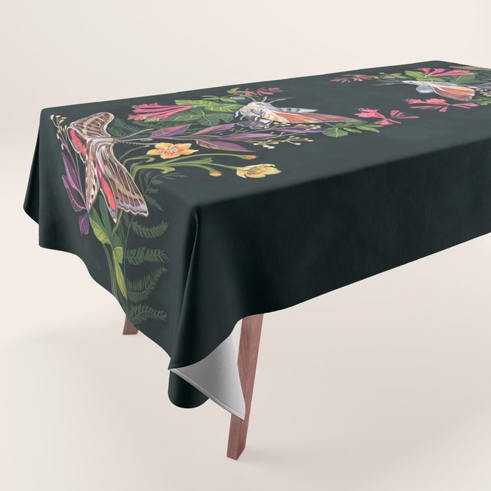 Hummingbird Moth Tablecloth Gallery Image 1