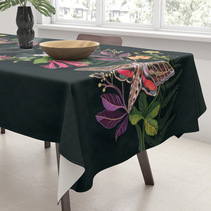 Hummingbird Moth Tablecloth Gallery Image 3
