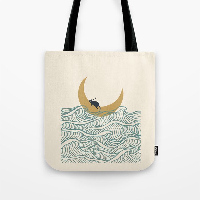 Good Night Meow 1 Tote Bag Gallery Image 1