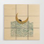 Good Night Meow 1 Wood Wall Art Gallery Image 1