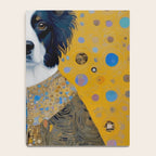 Gustav Klimt Style Dog in a Ceremonial Robe Notebook Gallery Image 4