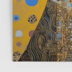 Gustav Klimt Style Dog in a Ceremonial Robe Poster Gallery Image 3