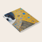 Gustav Klimt Style Dog in a Ceremonial Robe Notebook Gallery Image 2
