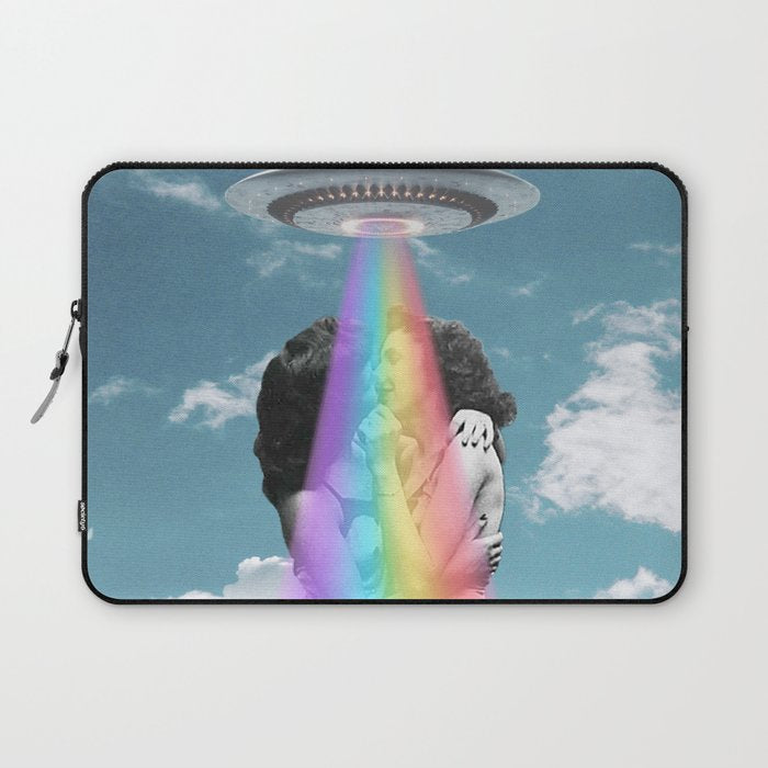 Love is love is love // Pride & UFOs Laptop Sleeve Gallery Image 1