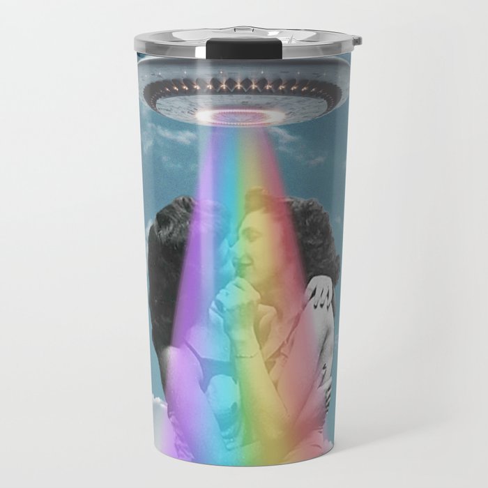 Love is love is love // Pride & UFOs Travel Mug Gallery Image 1