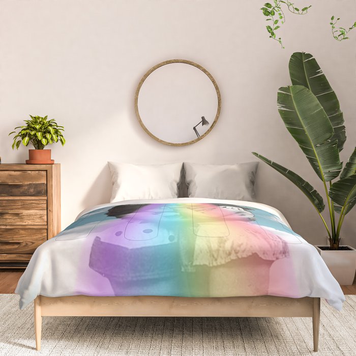 Love is love is love // Pride & UFOs Comforter Gallery Image 3
