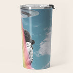 Love is love is love // Pride & UFOs Travel Mug Gallery Image 2