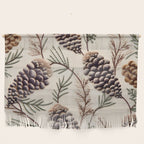 Rustic Christmas Pinecones Wall Hanging Gallery Image 1