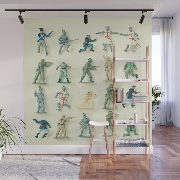 Broken Army Wall Mural Gallery Image 1