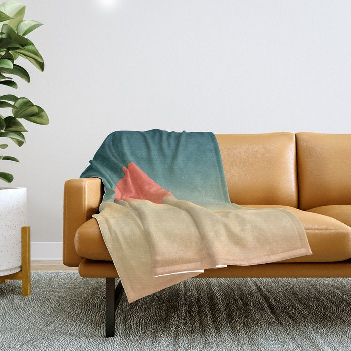 Lonesome Traveler Throw Blanket Gallery Image 1
