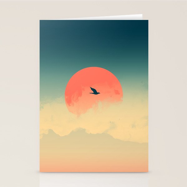 Lonesome Traveler Stationery Card Gallery Image 2