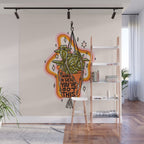 Hang In There Wall Mural Gallery Image 1