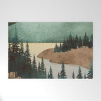 Abstract Art Landscape 16 Welcome Mat Gallery Image 1