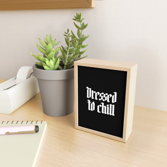 Dressed to Chill Mini Art Print Gallery Image 2