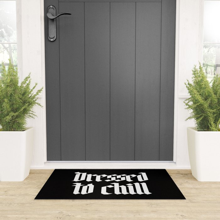 Dressed to Chill Welcome Mat Gallery Image 3