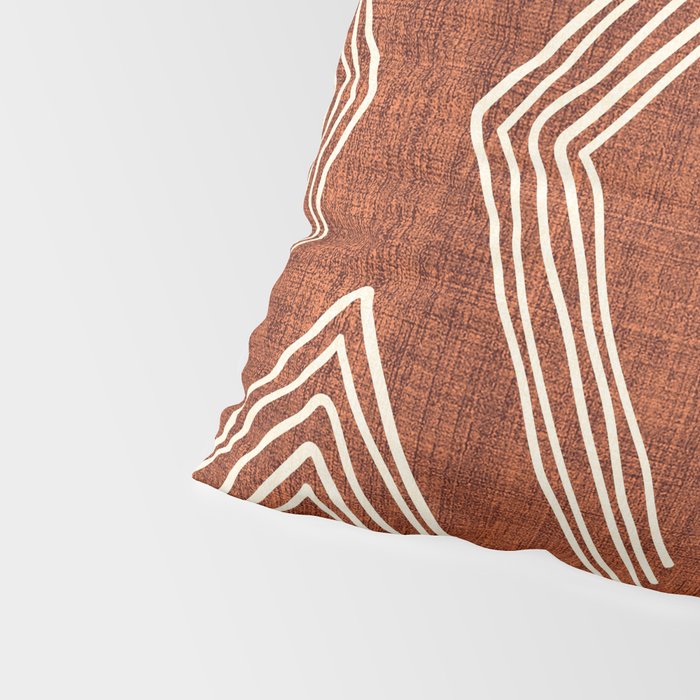 Birch in Rust Pillow Sham Gallery Image 4