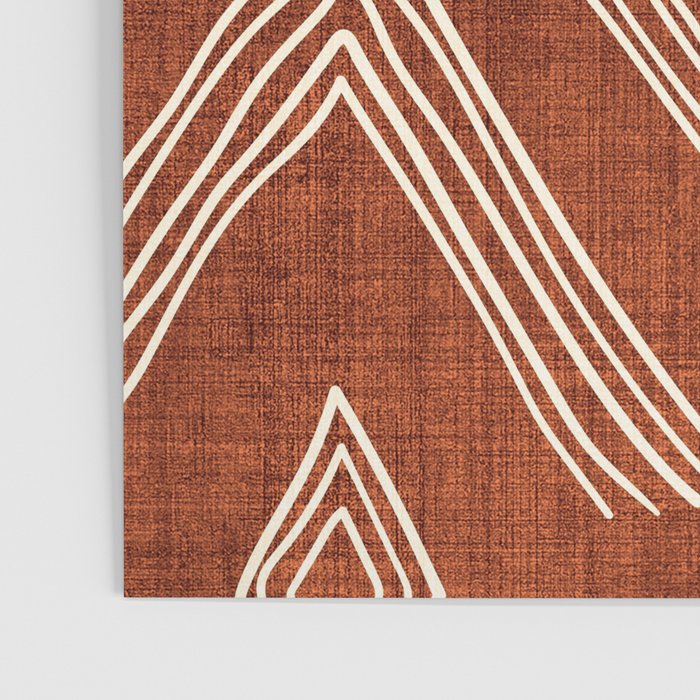 Birch in Rust Poster Gallery Image 3