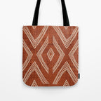 Birch in Rust Tote Bag Gallery Image 1