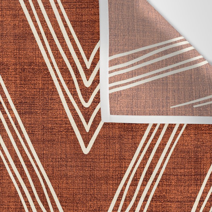 Birch in Rust Wall Tapestry Gallery Image 3