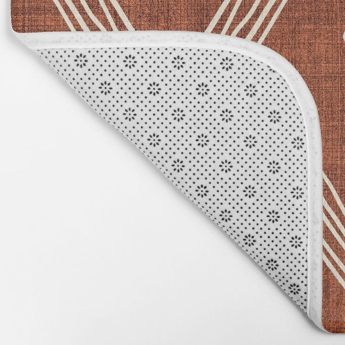 Birch in Rust Bath Mat Gallery Image 2