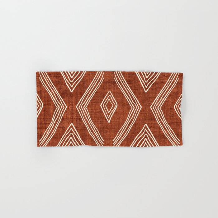 Birch in Rust Hand & Bath Towel Gallery Image 1