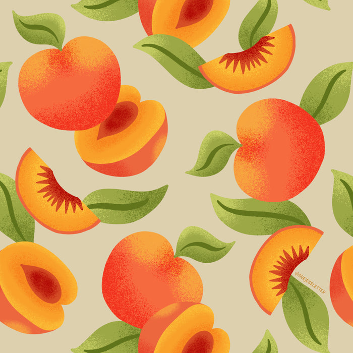 Peach Pattern - Amalfi Coast Cocktails Coffee Mug Gallery Image 2
