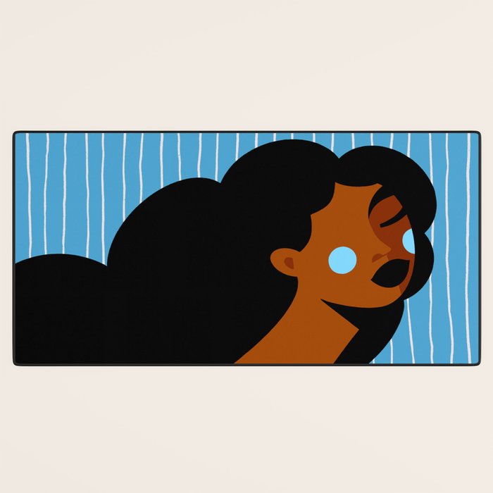 Bluesy Desk Mat Gallery Image 3
