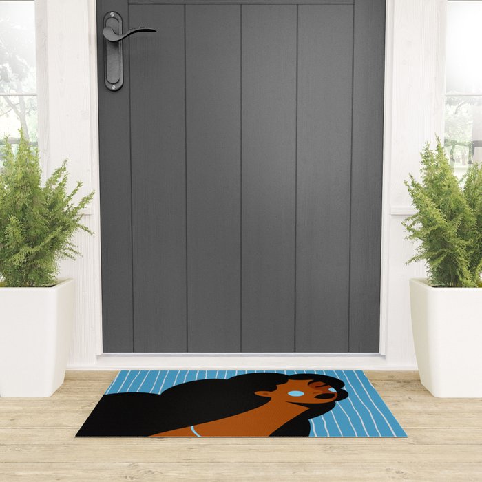 Bluesy Welcome Mat Gallery Image 3