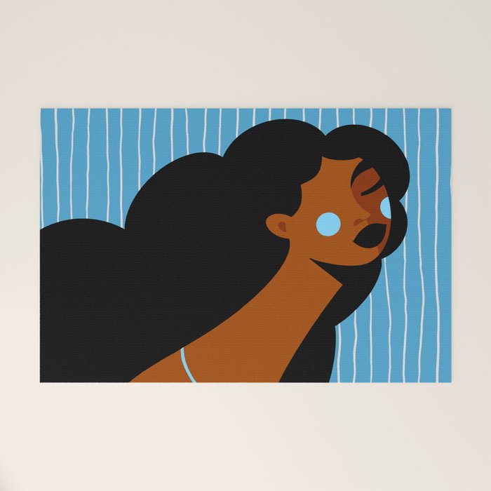 Bluesy Welcome Mat Gallery Image 1